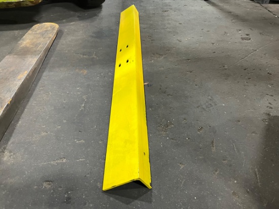 A Group of Angle Iron Pipe Brackets for Floor