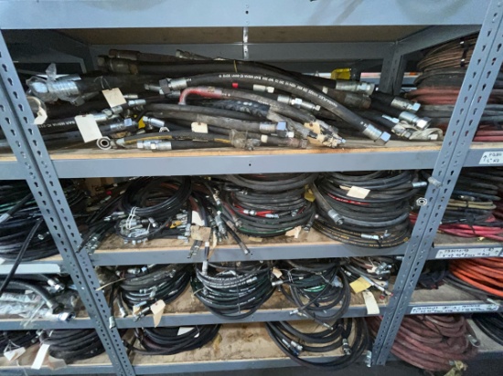 A Group of Ass't Hydraulic Hose