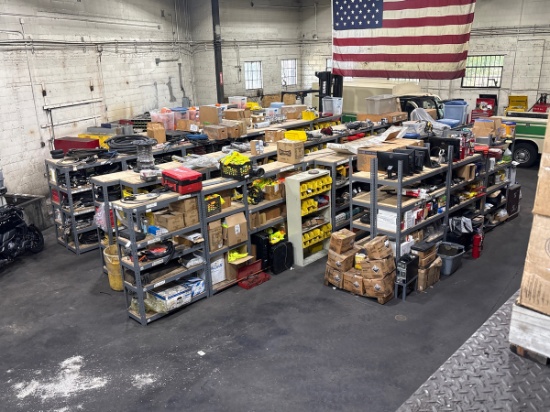 A Group of Ass't Shelving Units