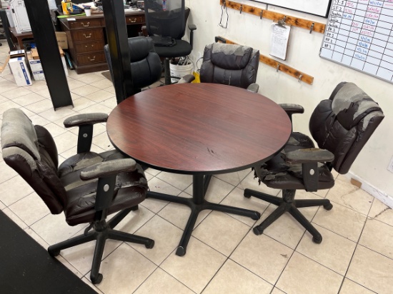 A Group of Ass't Office Furniture