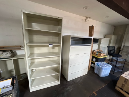 A Group of (7) Ass't Hon and Uline Steel File Cabinets