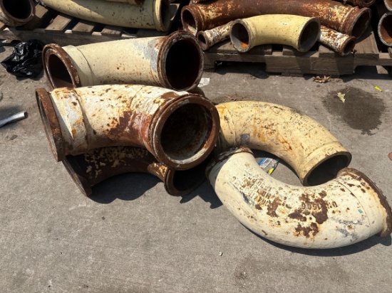 A Group of Ass't Con Forms 8-Inch Elbows