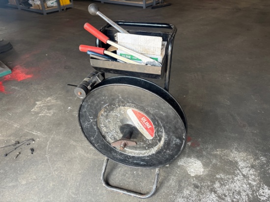 Uline Steel Banding Cart