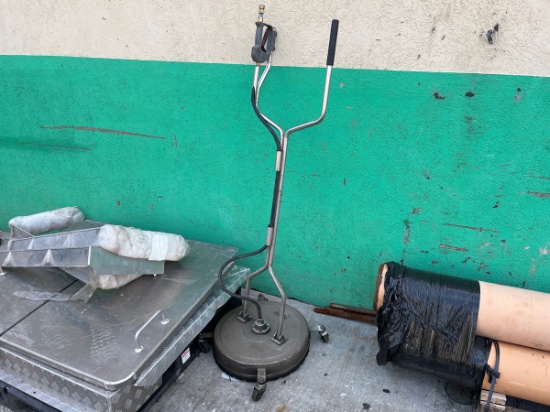 Dual-Handle Stainless Steel Pressure-Washer Attachment