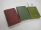 LOT OF 3 BOOKS-(1) The Voice and Spiritual Education. By Hiram Corson, LL.D
