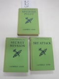 LOT OF 3 BOOKS By Canfield Cook. A Lucky Terrell Flying Story. Grosset & Du
