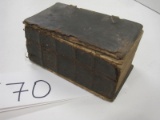 Die Bibel. 1797. This book is damaged. German text. Hardcovers are loose fr