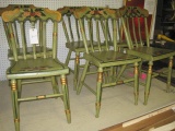 Plank Bottom Chairs