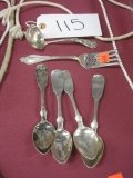 Coin Silver Spoons