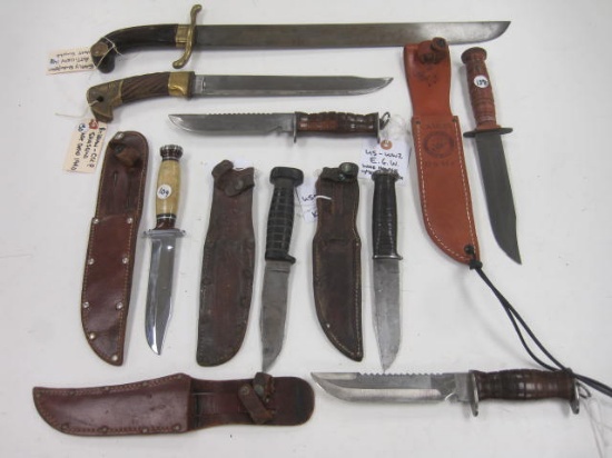 Military Knives, Machete , Bolo, WWII, British,