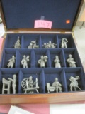 Colonial Pewter Figurines