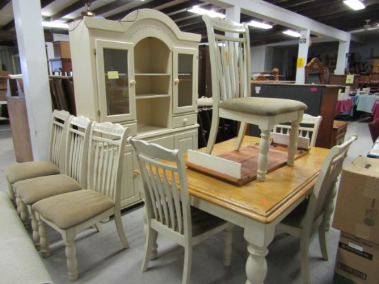 Table, Chairs, Hutch