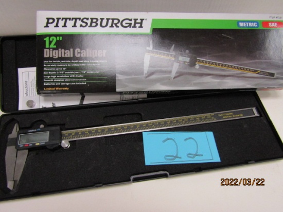 Pittsburgh Digital Caliper
