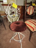 Metal Vanity Chair