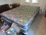 Queen Mattress, Boxspring and Frame