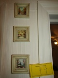 3 Miniature Oil Paintings on Board