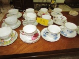 Cups and Saucers, Bone China