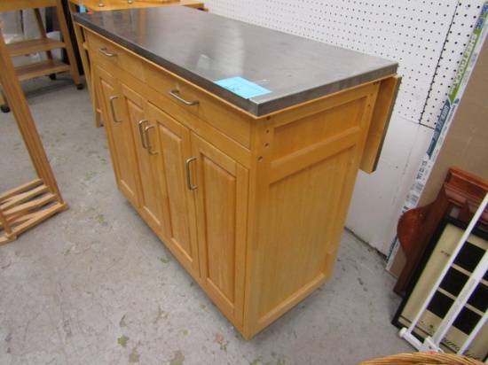 43” Kitchen Island, rolling