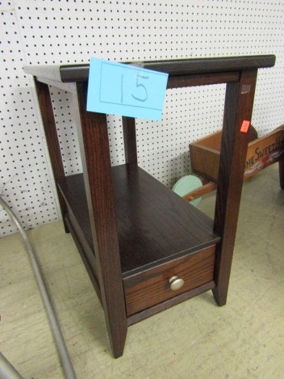 oak end table