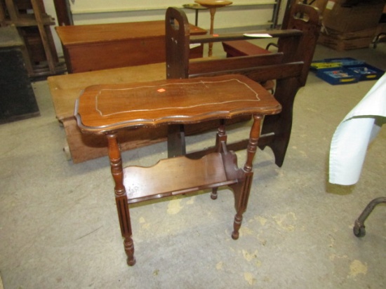 Table and Blanket Rack