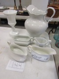Pitcher and Glassware