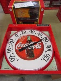Coke Clock and Thermometer