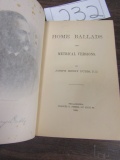 Book - Home Ballads and Metrical Versions