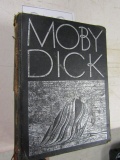 Book - Moby Dick by Herman Melville,  First Edition 1930