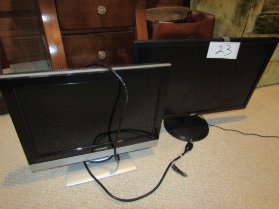 2 small TVs