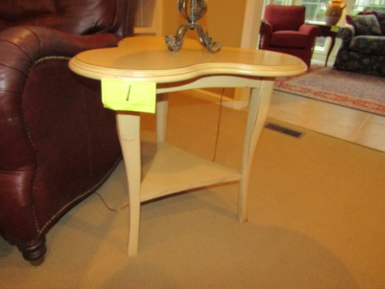 Clover Leaf Painted Table