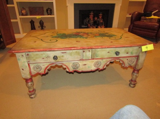 Painted Coffed Table