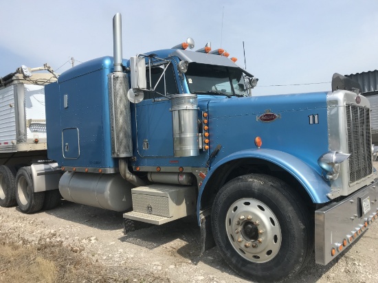 1993 379 Peterbuilt,,Vin# 1XP5DB9X9PN330043, J-Brake, Cat 3406 425 hp., 1,472,249 miles, Muncie PTO,