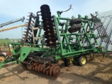 JD 726 26’ 5 Bar Harrow Field Finisher Ser. #H00726X000774, Walking Tandem, 17” Blades