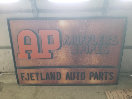 Fjetland Auto Parts sign