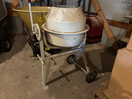 3-yard Tool Shop cement mixer