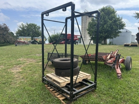 Seed Bag Hanger Stand