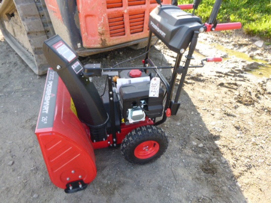 Unused Power Smart 26 in 2 Stage Snow Blower (QEA 3812)