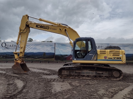 08 Kobelco SK210LC Excavator (QEA 5281)