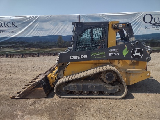 23 John Deere 325G Skid Loader (QEA 5383)