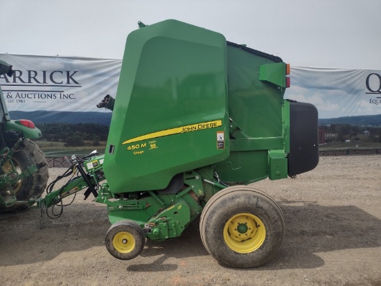 John Deere 450M Silage Baler^MONITOR^ (QEA 5437)