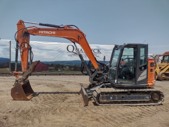 21 Hitachi ZX85USB-5 Excavator (QEA 7583)