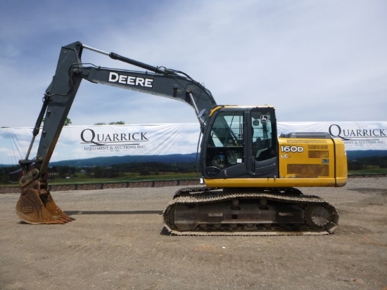 08 John Deere 160DLC Excavator (QEA 7777)