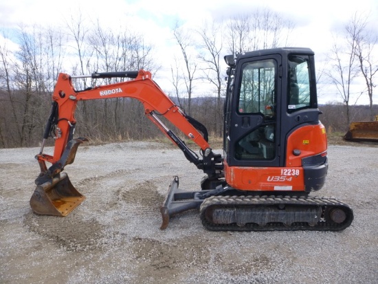 18 Kubota U35-4G Excavator (QEA 8284)