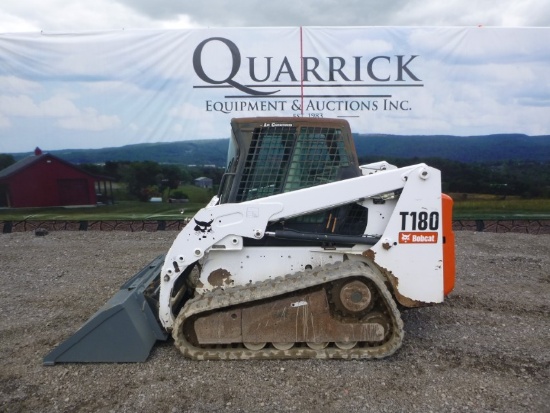 07 Bobcat T180 Skid Loader (QEA 8349)