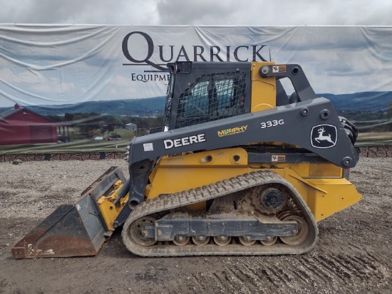 23 John Deere 333G Skid Loader (QEA 8361)
