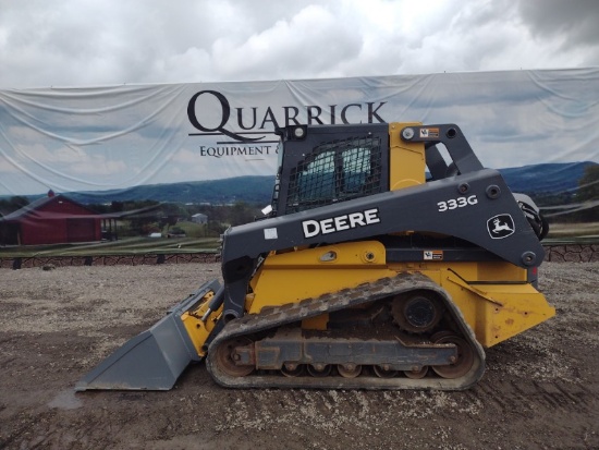 20 John Deere 333G Skid Loader (QEA 8399)