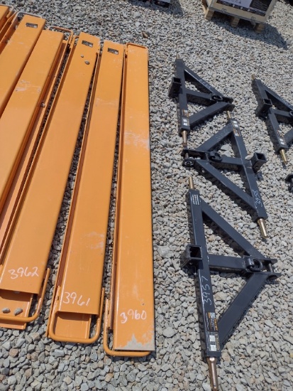 Wolverine EX-66-78L Pallet Forks Extensions (QEA 3960)