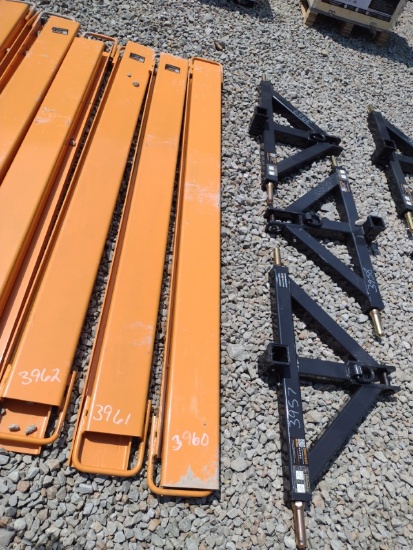 Wolverine EX-66-78L Pallet Forks Extensions (QEA 3962)