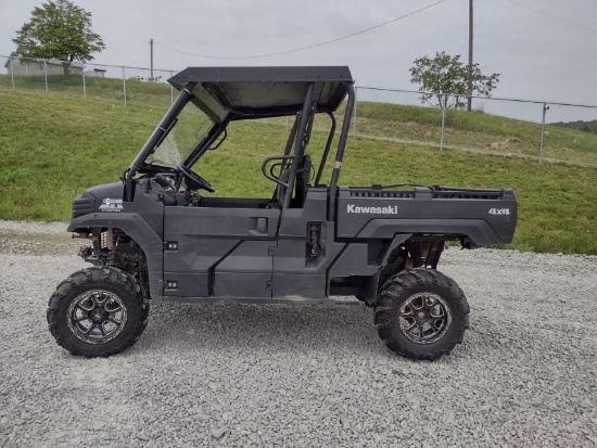 17 Kawasaki ATV Model KAF820EHF^TITLE^ (QEA 5339)