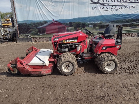 Steiner 450 Tractor w/Brush Hog (QEA 4667)